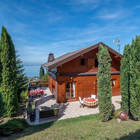 Chalet Entre Lac Leman Et Montagnes - Le Cocon Du Lac Leman Villa Évian-les-Bains Dış mekan fotoğraf